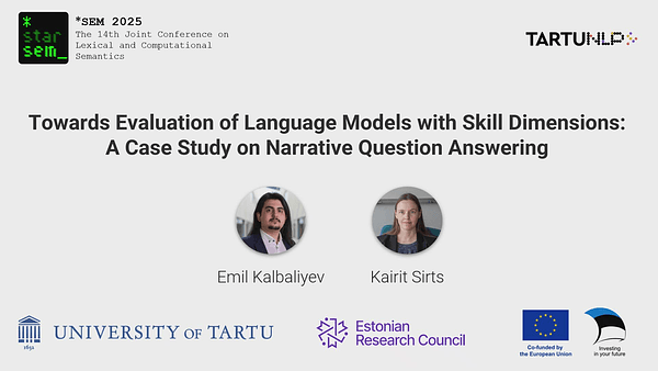 Towards Evaluation of Language Models with Skill Dimensions: A Case Study on Narrative Question Answering