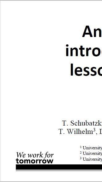 Analogy models in introductory electricity lessons in Austria and Germany