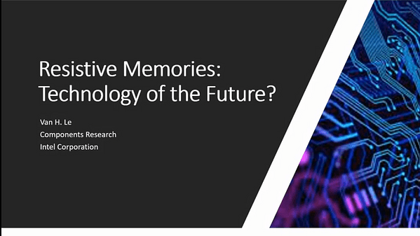 Industry challenges and outlook for resistive memories