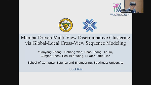 Mamba-Driven Multi-View Discriminative Clustering via Global-Local Cross-View Sequence Modeling