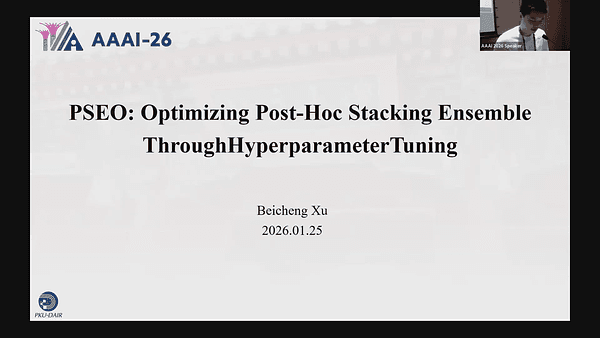 PSEO: Optimizing Post-hoc Stacking Ensemble Through Hyperparameter Tuning
