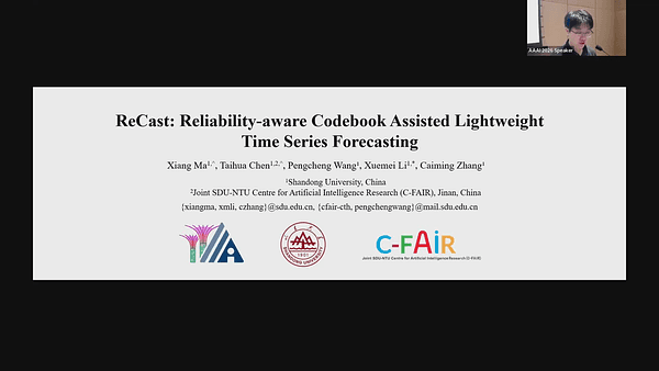 ReCast: Reliability-aware Codebook-assisted Lightweight Time Series Forecasting