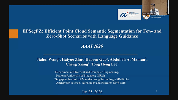 EPSegFZ: Efficient Point Cloud Semantic Segmentation for Few- and Zero-Shot Scenarios with Language Guidance