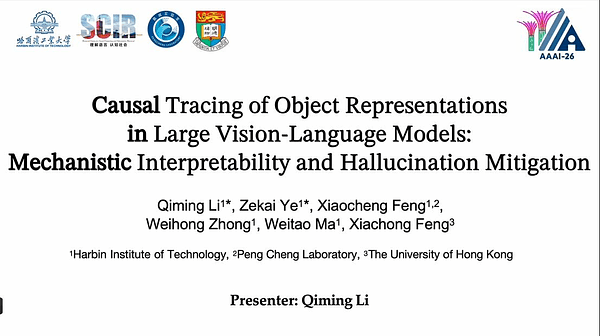 Causal Tracing of Object Representations in Large Vision Language Models: Mechanistic Interpretability and Hallucination Mitigation