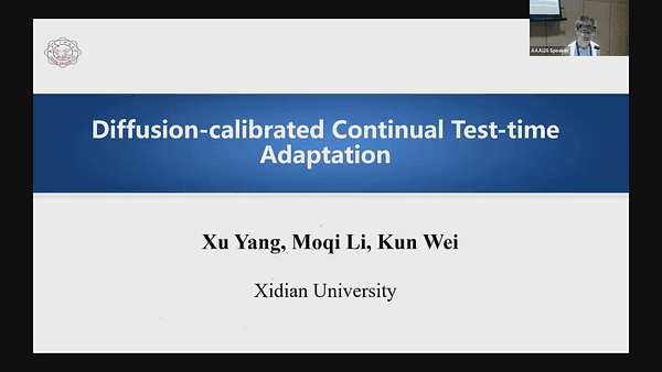 Diffusion-calibrated Continual Test-time Adaptation