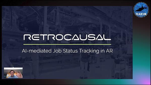AI-Mediated Job Status Tracking in AR