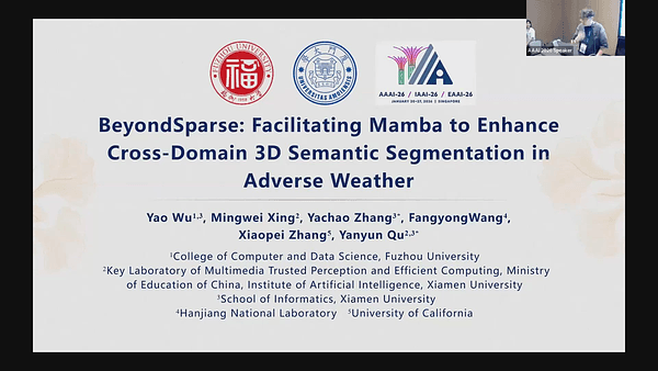 BeyondSparse: Facilitating Mamba to Enhance Cross-Domain 3D Semantic Segmentation in Adverse Weather