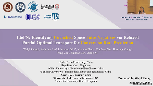 IdeFN: Identifying Unclicked Space False Negatives via Relaxed Partial Optimal Transport for Conversion Rate Prediction