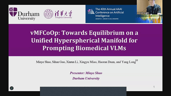 vMFCoOp: Towards Equilibrium on a Unified Hyperspherical Manifold for Prompting Biomedical VLMs