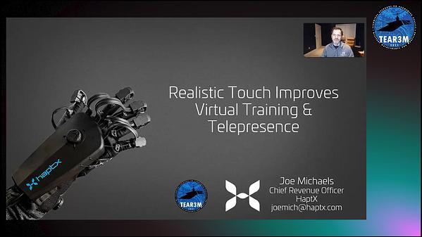 Realistic Touch Improves Virtual Training and Telepresence