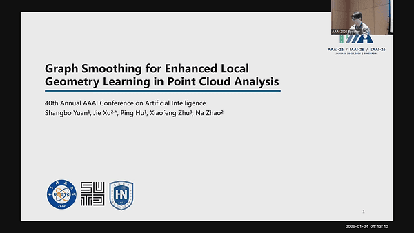 Graph Smoothing for Enhanced Local Geometry Learning in Point Cloud Analysis