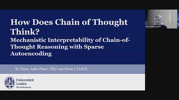 How Does Chain of Thought Think? Mechanistic Interpretability of Chain-of-Thought Reasoning with Sparse Autoencoding