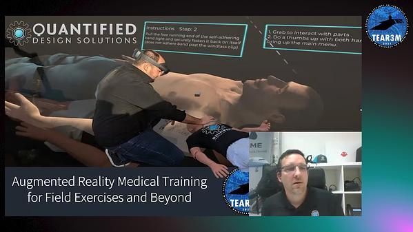 Augmented Reality Medical Training for Field Exercises and Beyond
