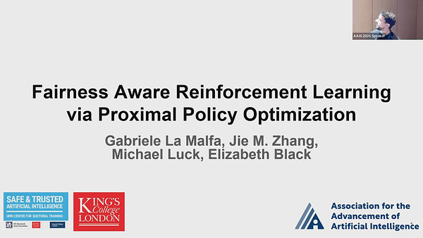 Fairness Aware Reinforcement Learning via Proximal Policy Optimization