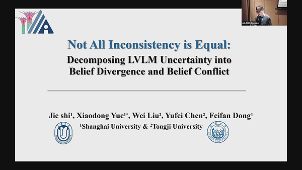 Not All Inconsistency Is Equal: Decomposing LVLM Uncertainty into Belief Divergence and Belief Conflict