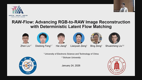 RAW-Flow: Advancing RGB-to-RAW Image Reconstruction with Deterministic Latent Flow Matching