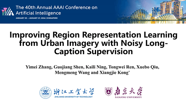 Improving Region Representation Learning from Urban Imagery with Noisy Long-Caption Supervision