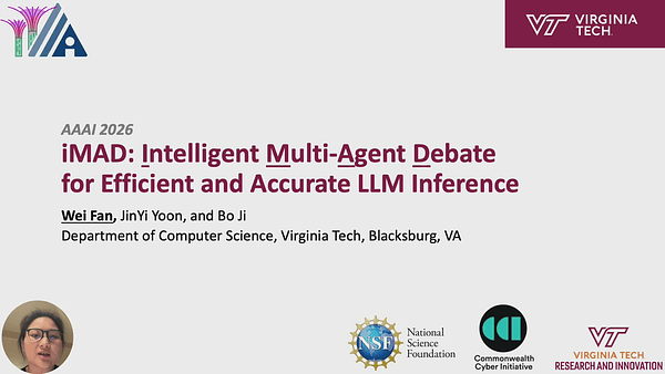 iMAD: Intelligent Multi-Agent Debate for Efficient and Accurate LLM Inference