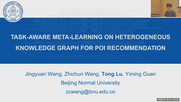 Task-Aware Meta-Learning on Heterogeneous Knowledge Graph for POI Recommendation