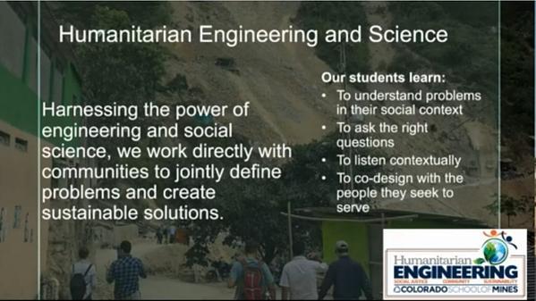 Humanitarian Engineering and Science