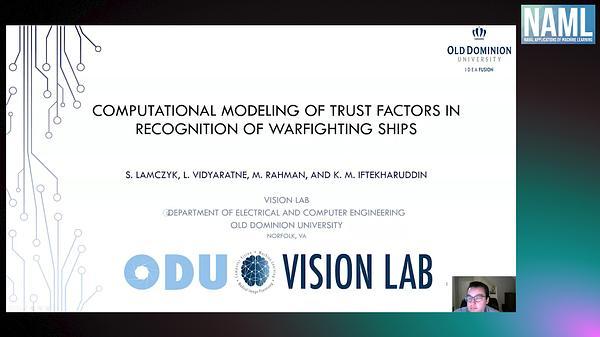 Computational Modeling Of Trust Factors in Recognition of Warfighting Ships