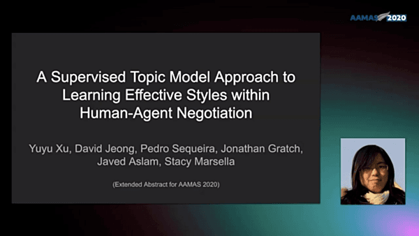 A Supervised Topic Model Approach to Learning Effective Styles within Human-Agent Negotiation