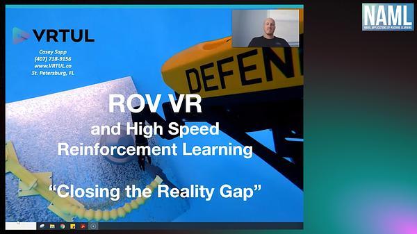 ROV VR and High Speed Reinforcement Learning