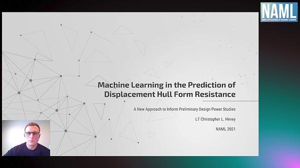 Machine Learning in the Prediction of Displacement Hull Form Resistance
