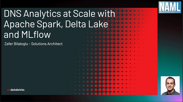 DNS analytics and DGA detection with Apache Spark, Delta Lake and MLflow