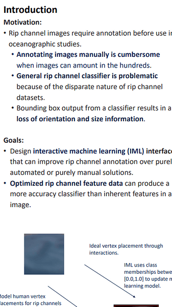 Interative Machine Learning for Rip Channel Annotation
