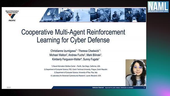Cooperative Multi-Agent Reinforcement Learning for Cyber Defense