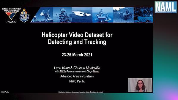 Helicopter Video Dataset for Detecting and Tracking