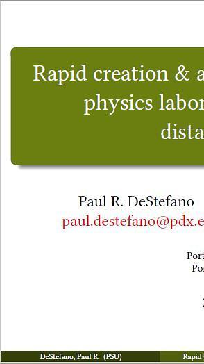 Rapid creation and assessment of introductory physics laboratory curriculum