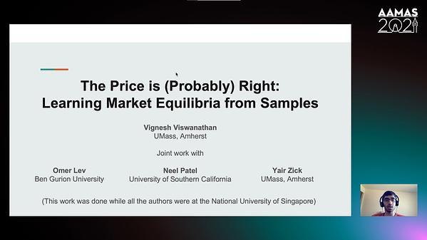 The Price is (Probably) Right: Learning Market Equilibria from Samples