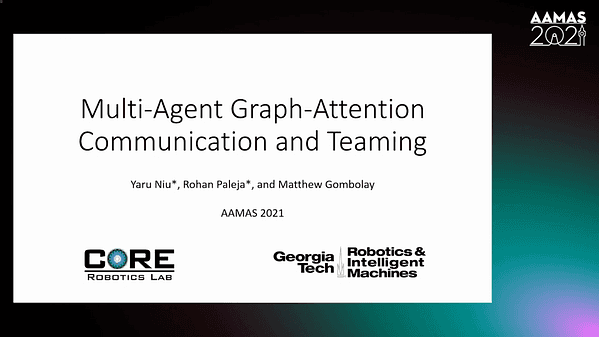 Multi-Agent Graph-Attention Communication and Teaming