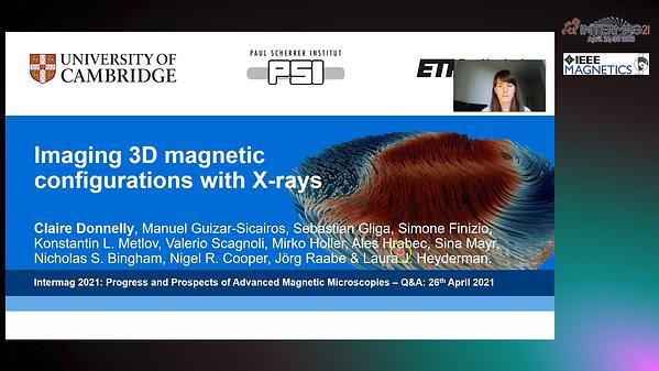 Imaging 3D magnetic configurations with X-rays