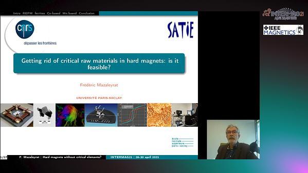  Getting rid of critical raw materials in hard magnets: is it feasible?