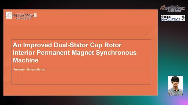  An Improved Dual-Stator Cup Rotor Interior Permanent Magnet Synchronous Machine
