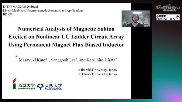  Numerical Analysis of Magnetic Soliton Excited on Nonlinear LC Ladder Circuit Array Using Permanent Magnet Flux Biased Inductor