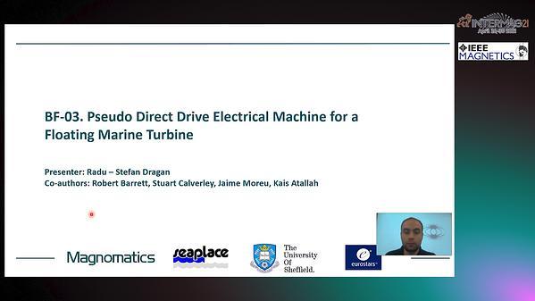  Pseudo Direct Drive Electrical Machine for a Floating Marine Current Turbine