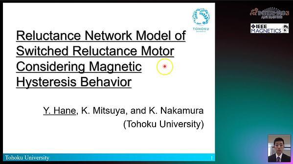  Reluctance Network Model of Switched Reluctance Motor Considering Magnetic Hysteresis Behavior