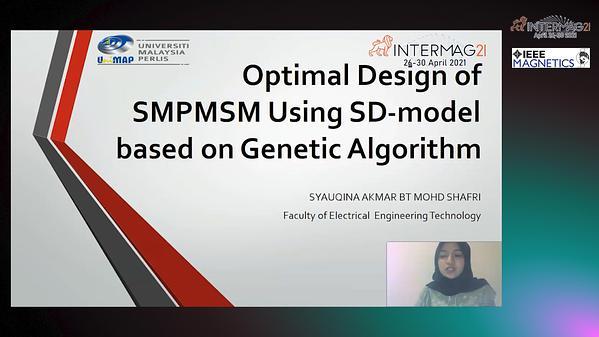  Genetic algorithm optimal design of SMPMSM using analytical subdomain model