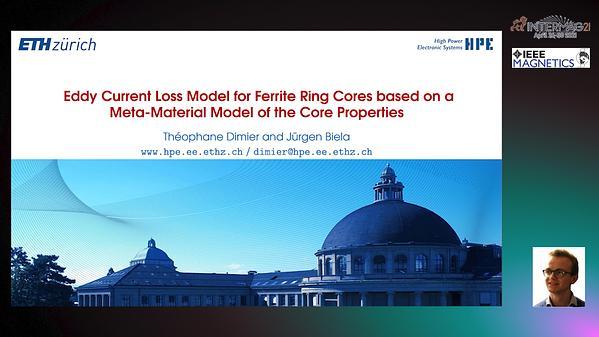  New Core Loss Model for Ferrite Cores Based on a Meta-Material Approach