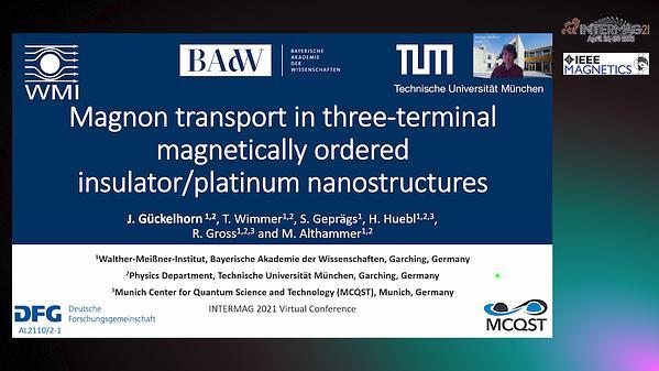  Magnon transport in three-terminal YIG/Pt nanostructures studied by dc and ac detection techniques