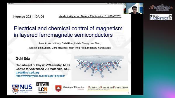  Electrical and chemical control of magnetism in layered ferromagnetic semiconductors