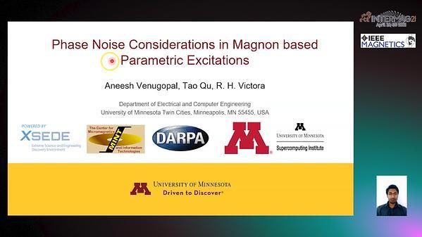  Phase Noise Considerations in Magnon based Parametric Excitations
