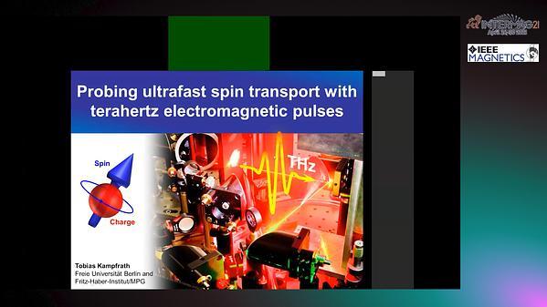  Probing and driving ultrafast spin transport with terahertz electromagnetic pulses