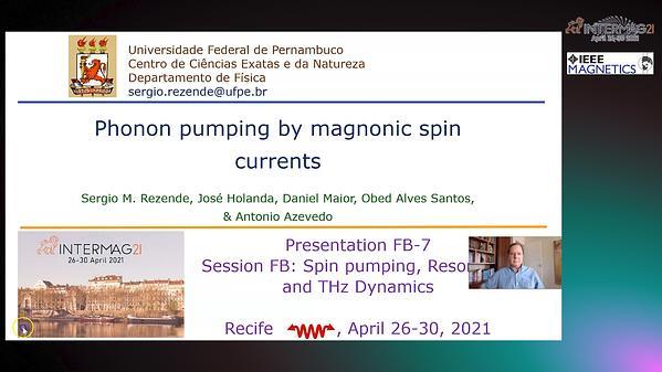  Phonon Pumping by Magnonic Spin Currents: Experiments and Theory