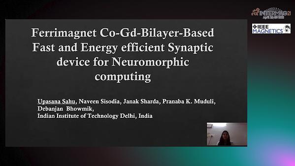  Ferrimagnetic Co-Gd-Bilayer-Based Fast and Energy-Efficient Synaptic Devices for Neuromorphic Computing
