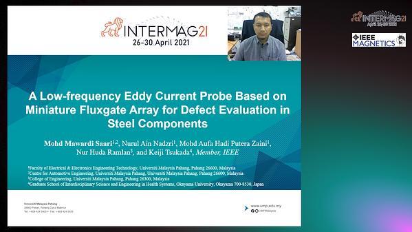  A Low-frequency Eddy Current Probe Based on Miniature Fluxgate Array for Defect Evaluation in Steel Components
